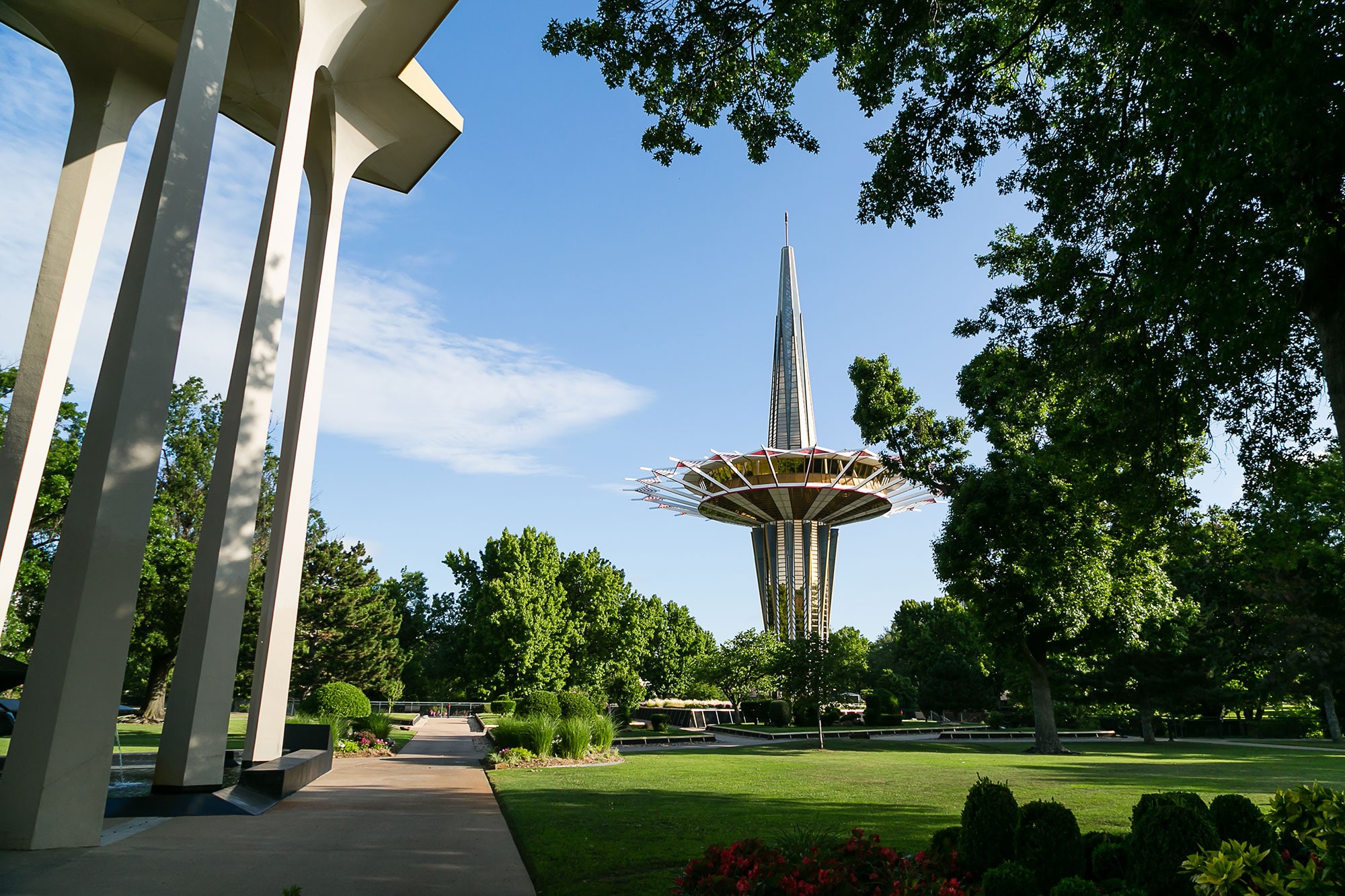 The Prayer Tower at Oral Roberts University