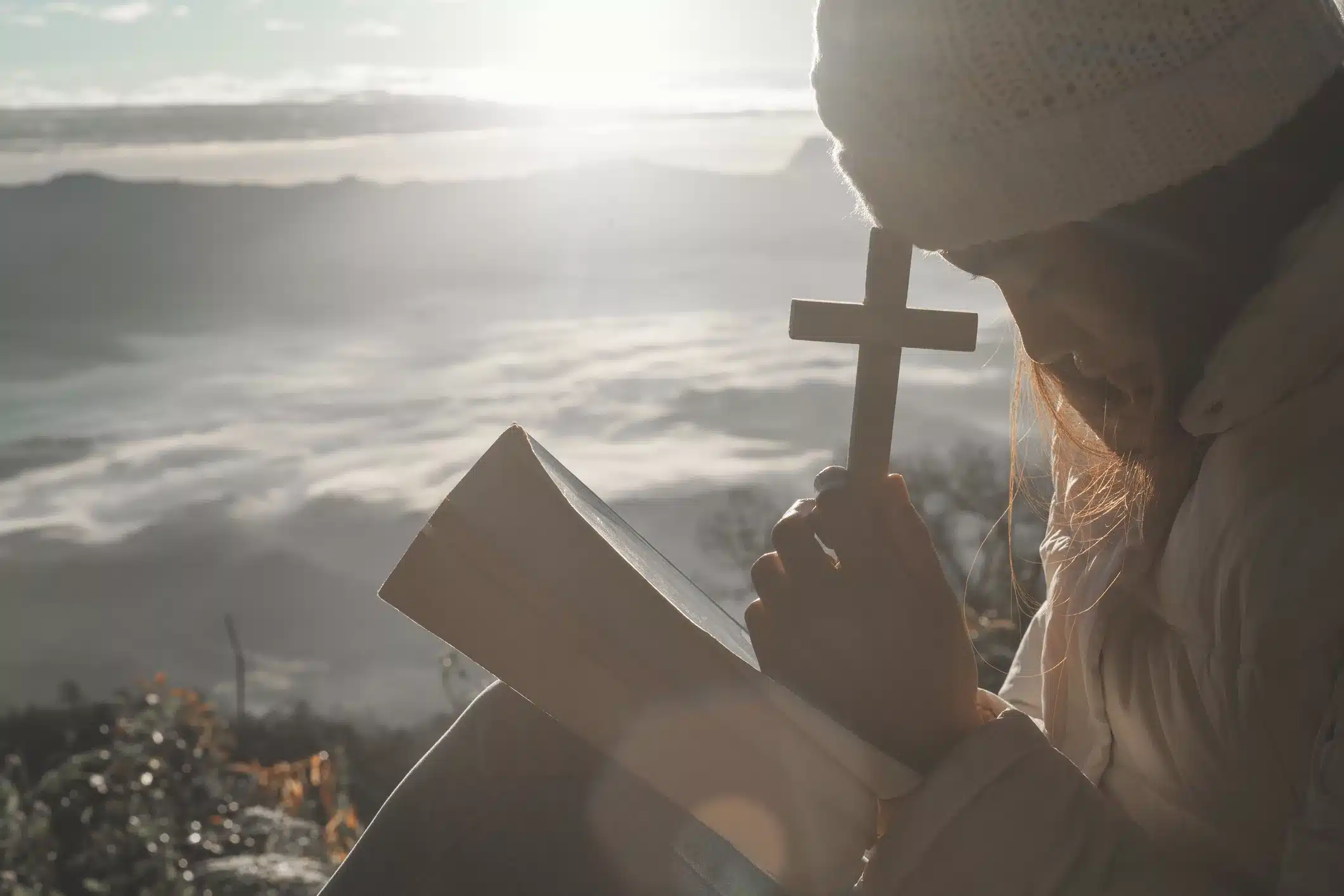 New Year's prayers in nature.